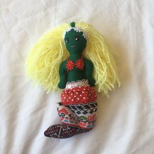 One Christmas handmade mermaid 🧜🏼‍♀️
